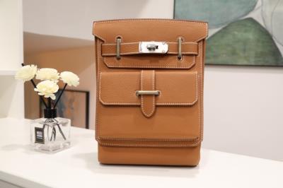 cheap quality Hermes Hac a Dos PM multipockets Fauve togo PHD